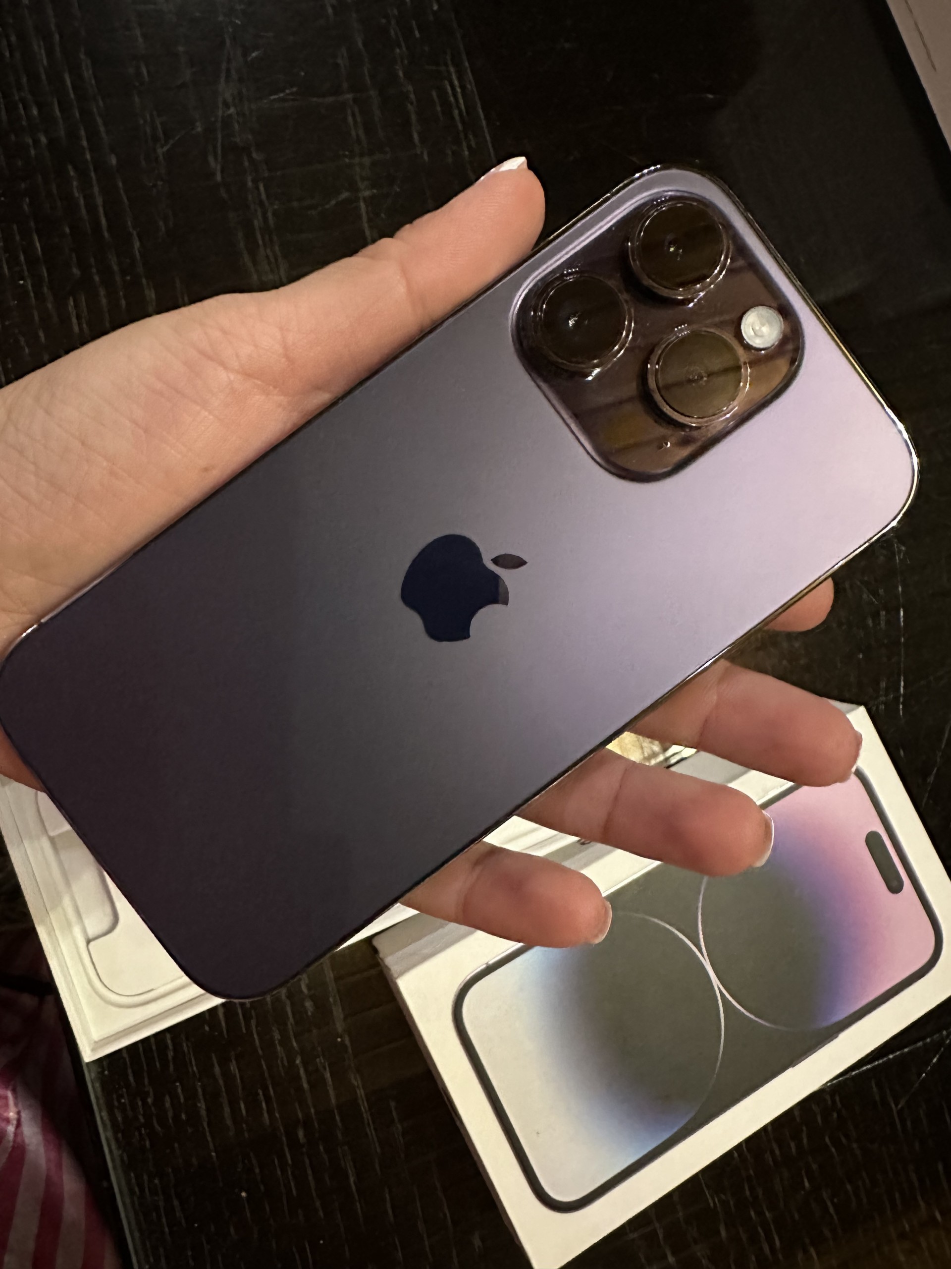 iPhone 14 Pro 128GB (Deep Purple)SIMフリー Apple - iPhone 14 pro