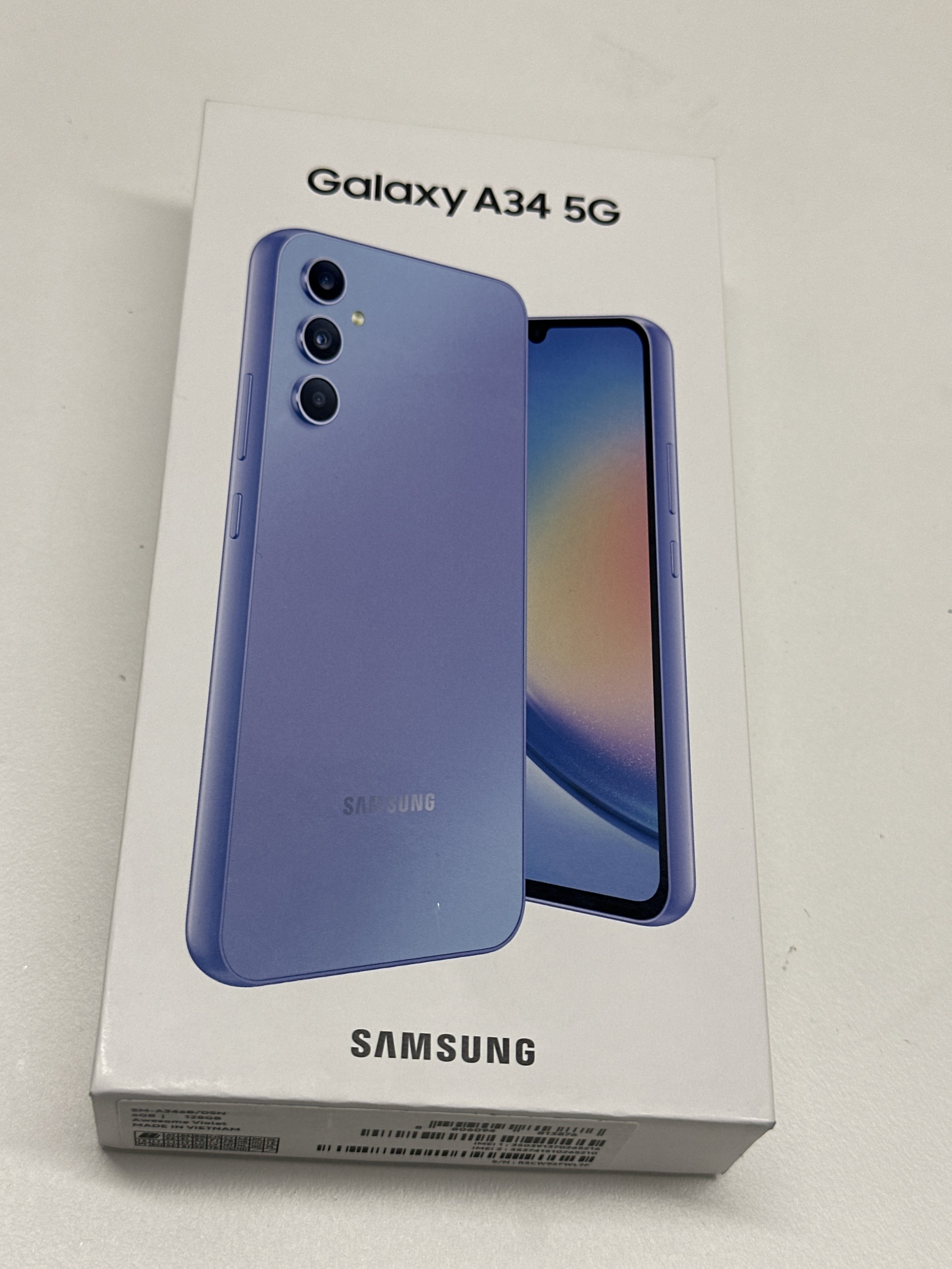 Samsung Galaxy A34 128GB Violet