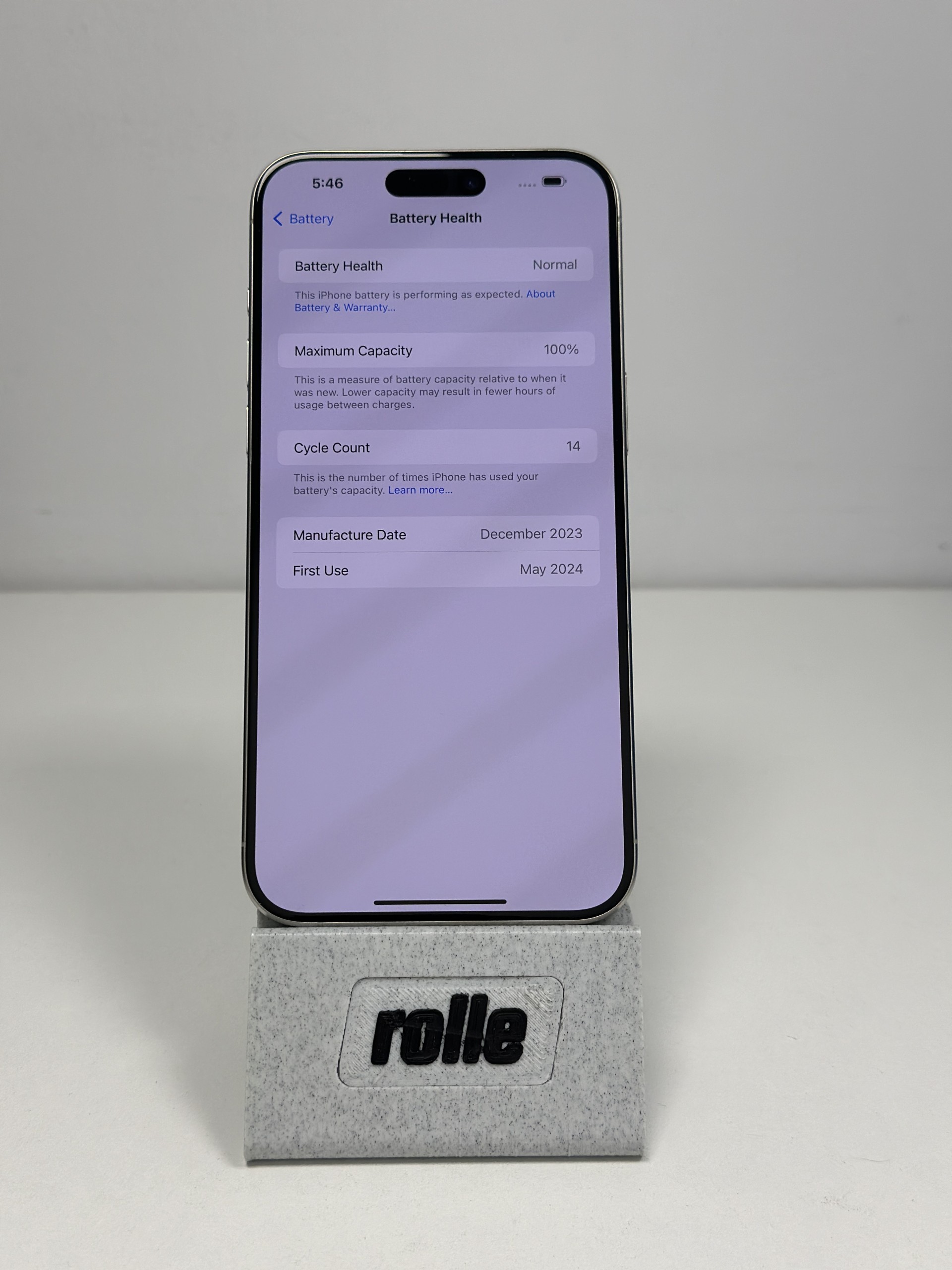 Apple iPhone 15 Pro Max 256GB White Titanium