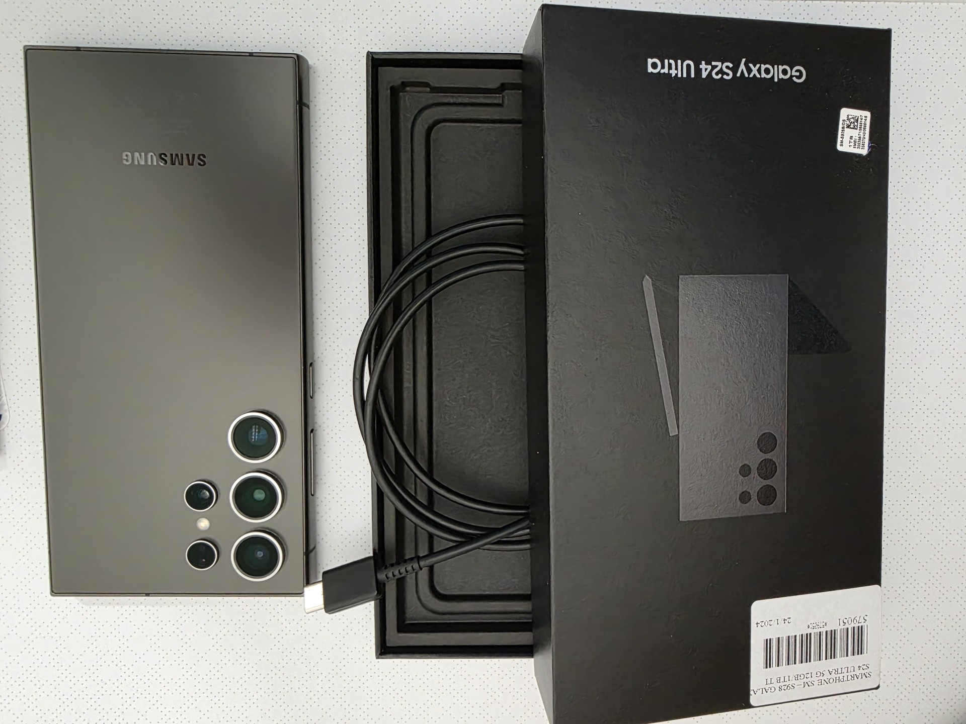 Samsung Galaxy S24 Ultra 1TB Titanium Black